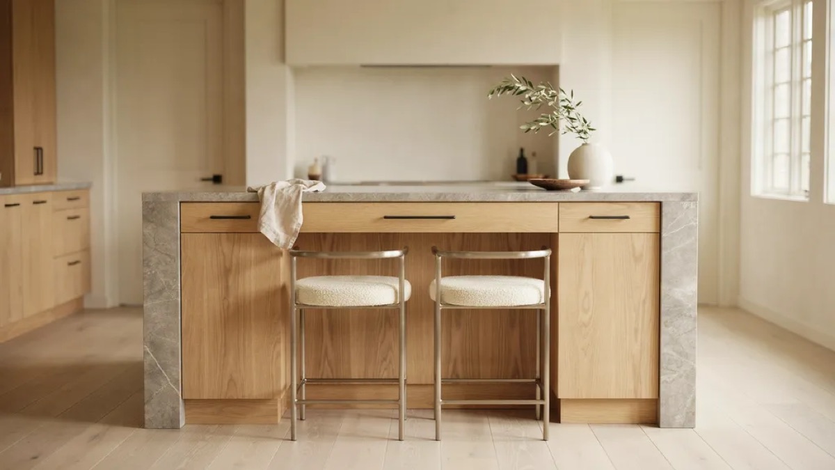 Kitchen cabinetry detail