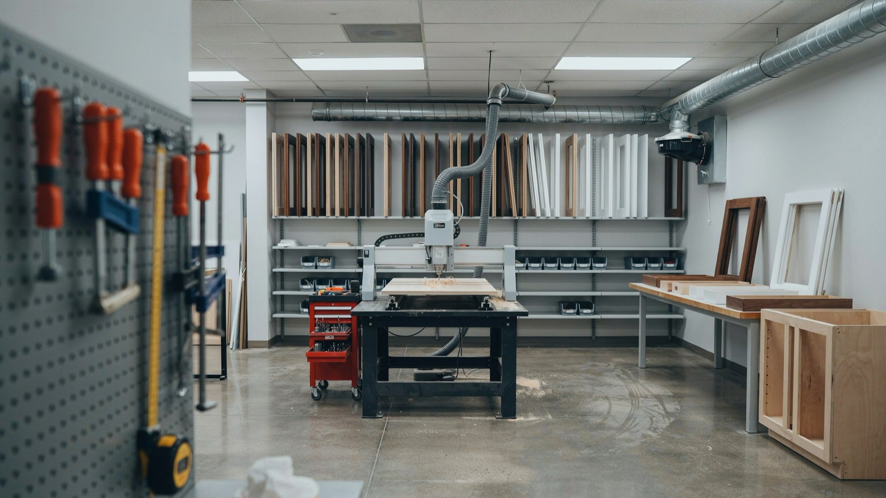 Copper Canyon Millworks cabinet shop